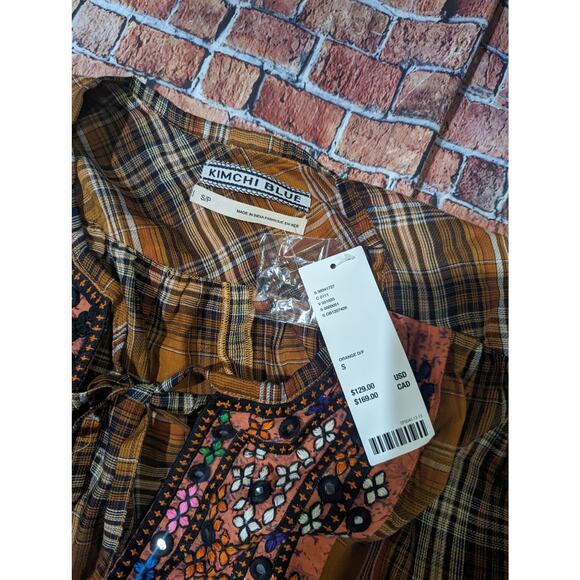 NWT Kimchi Blue Top Urban Outfitters Size SP - Picture 6 of 9